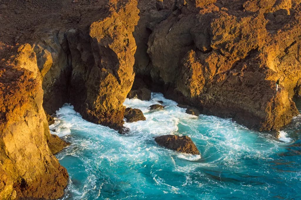 Atardecer en Punta de Teno, Tenerife.